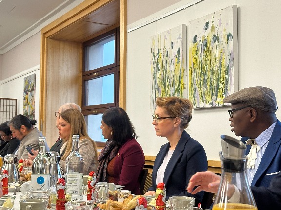 Ambassador Shaan participates in the 8th GEFA Ambassadors' Round Table